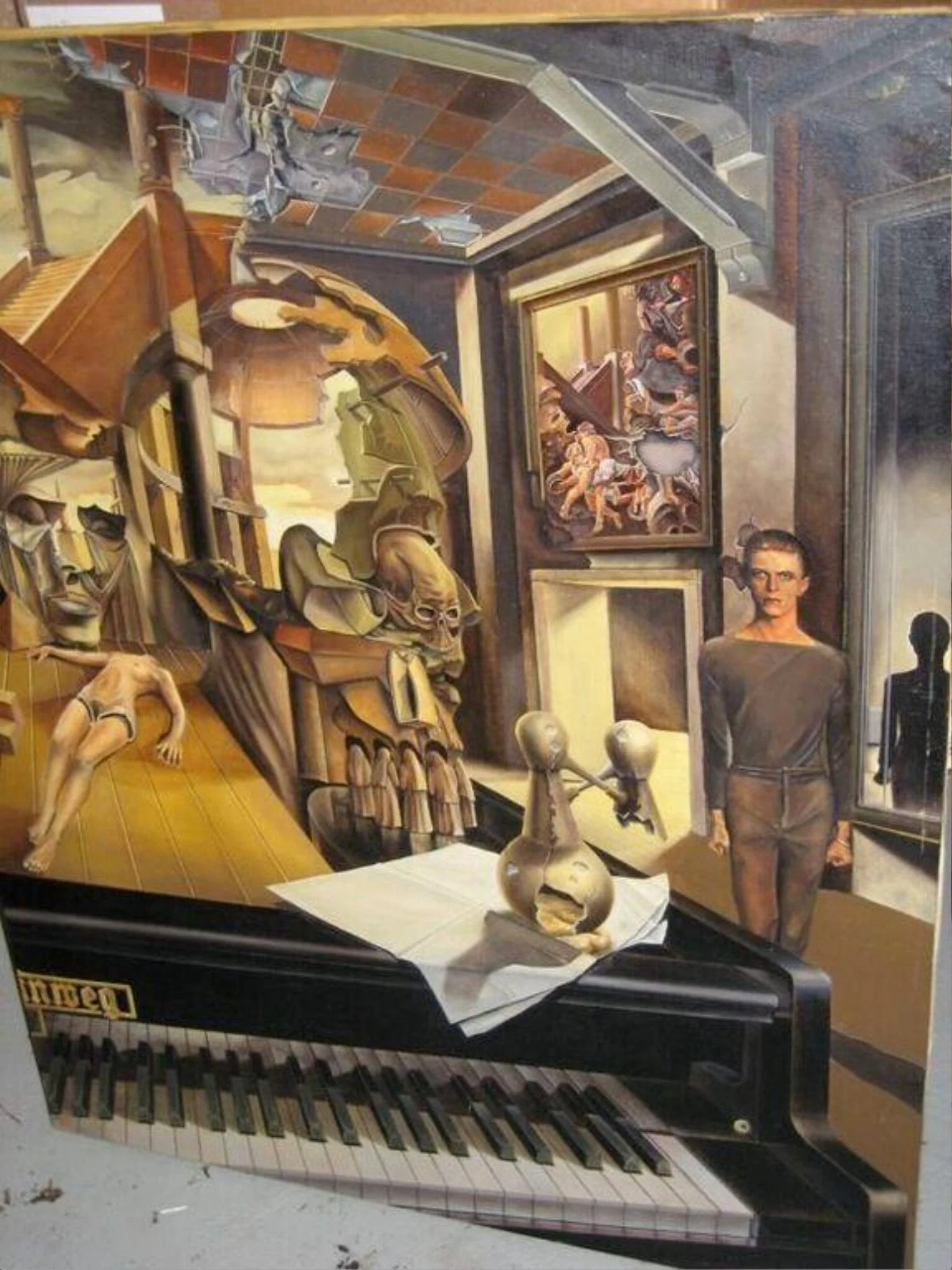 Rampant, by Unknown, paint, 1979