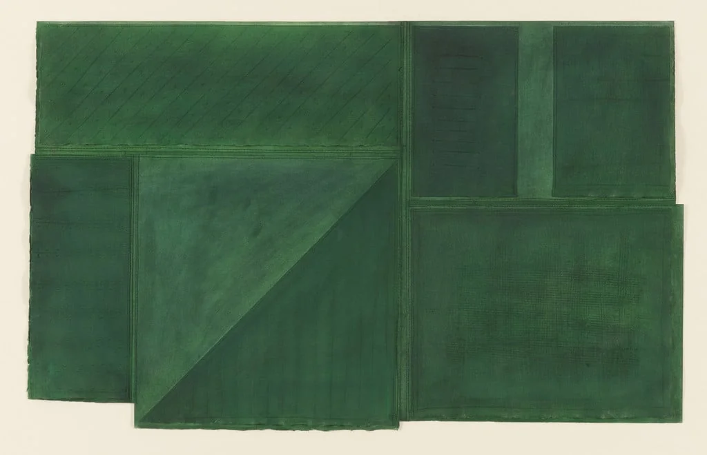Untitled, by Emily Fuller, paint, 1977