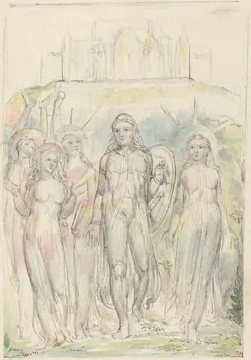 Christian with the Shield of Faith, Taking Leave of His Companions