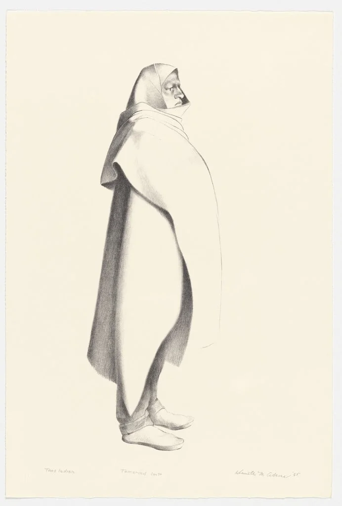 Untitled, by Kenneth M. Adams, ink, 1965