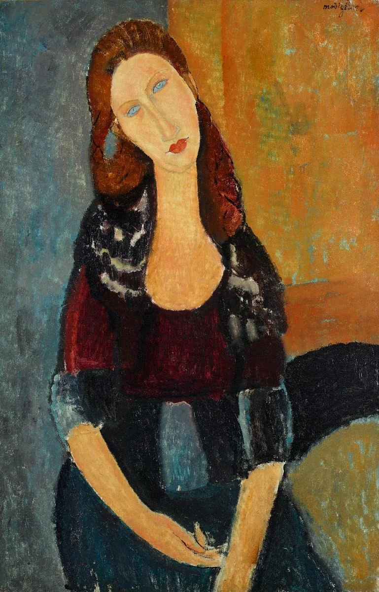 Q131585223, by Amedeo Modigliani, oil, 1918