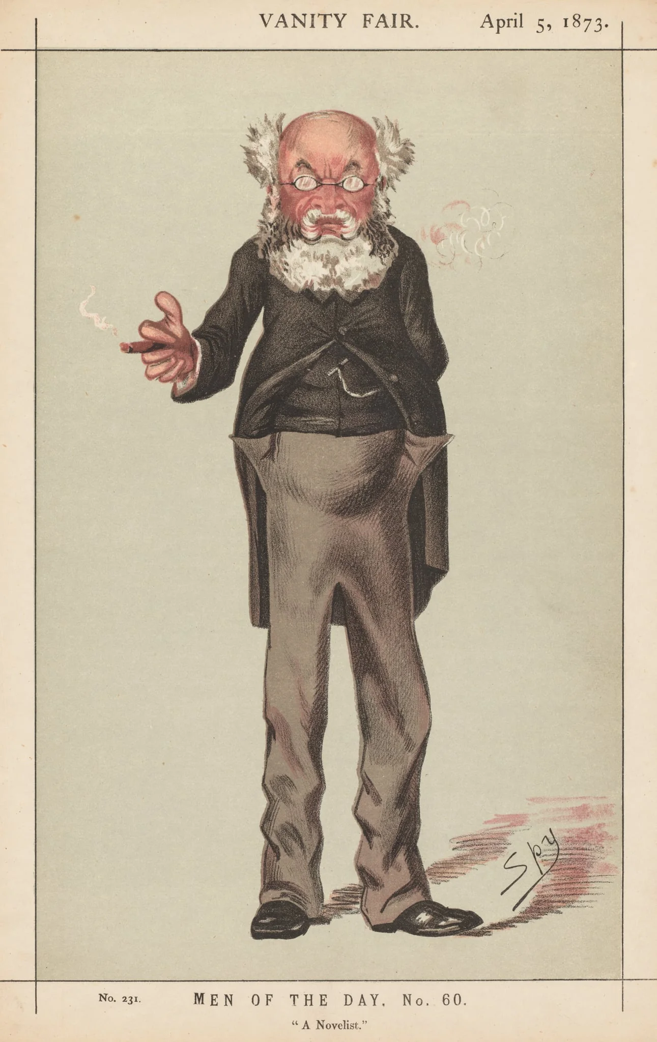 Vanity Fair: Men of the Day, No. 60, "A Novelist"