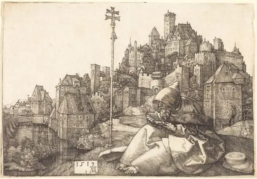 Saint Anthony Reading
