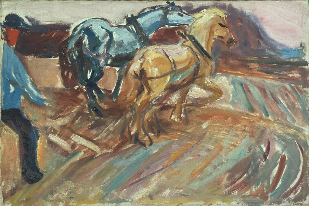 Behind the Plough
