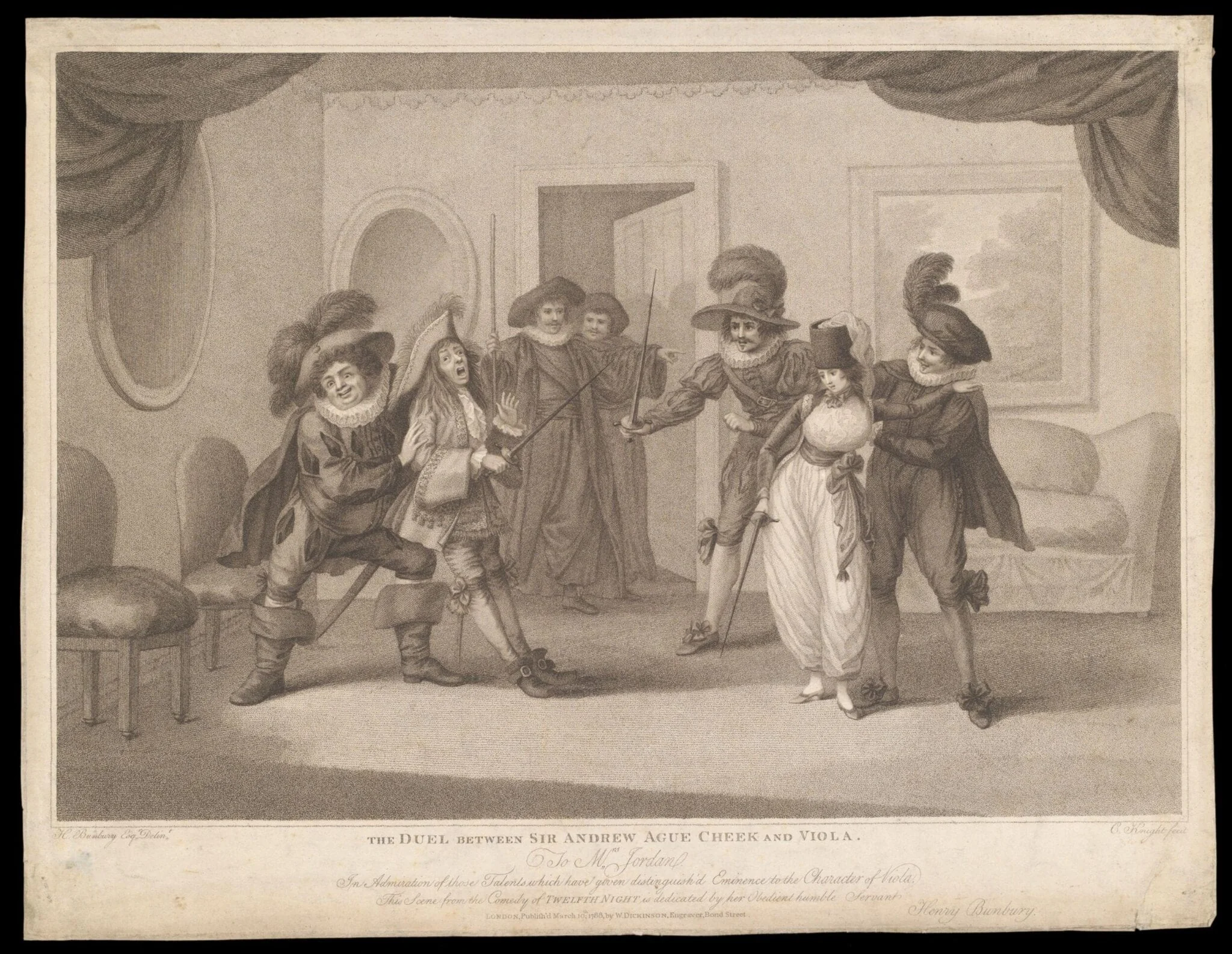 H Beard Print Collection, by Henry William Bunbury, 10