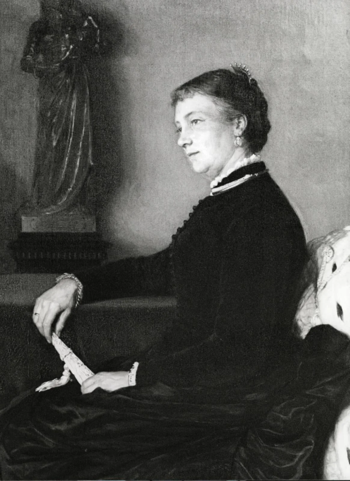 Fru Johanne Andersen, f. Schumacher, by Unknown, 1892