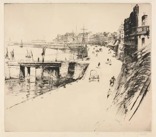 The Dam of Treport