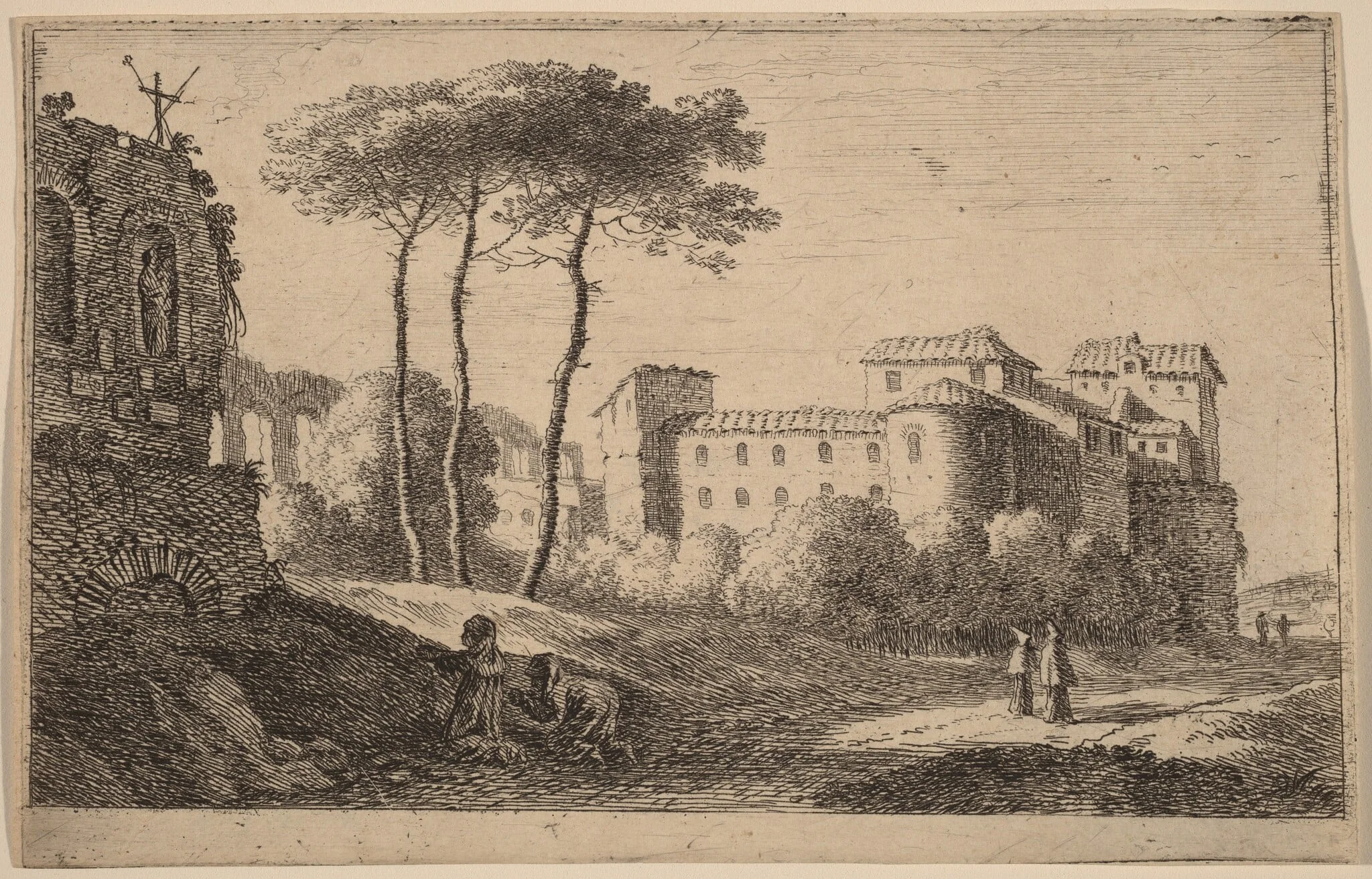 View of the Church "Quattro Santi Coronati"