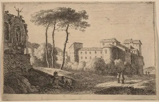 View of the Church "Quattro Santi Coronati"