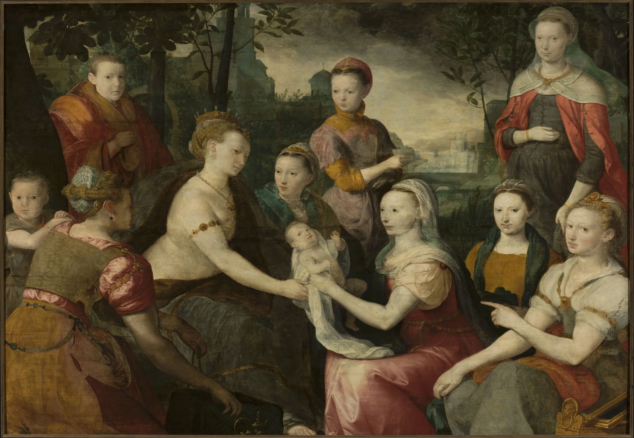 Finding of Moses – Allegorical family portrait