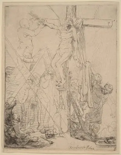 The Descent from the Cross: a Sketch