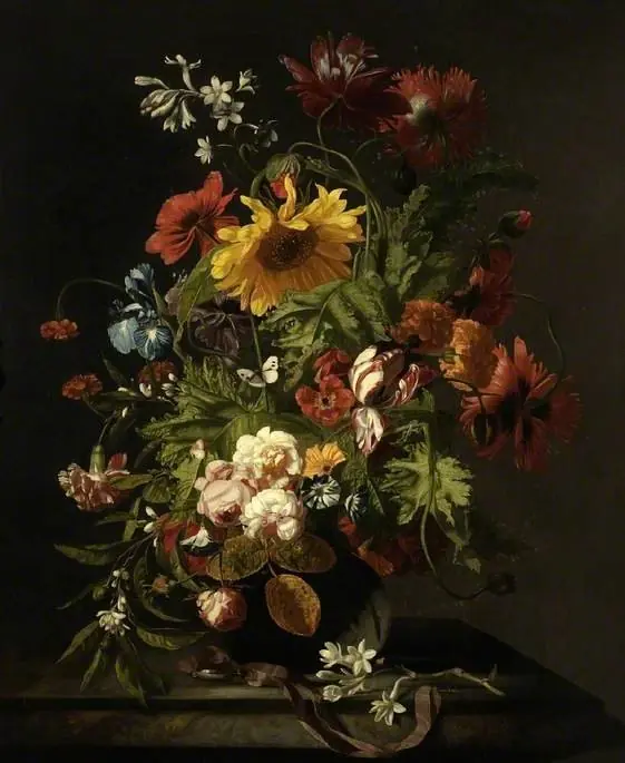 Vase of flowers