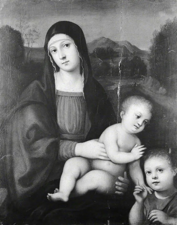 The Virgin and Child with the young St John the Baptist