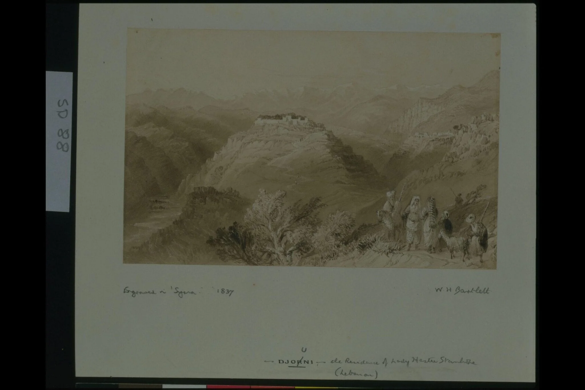 Djouni. The Residence of Lady Hester Stanhope