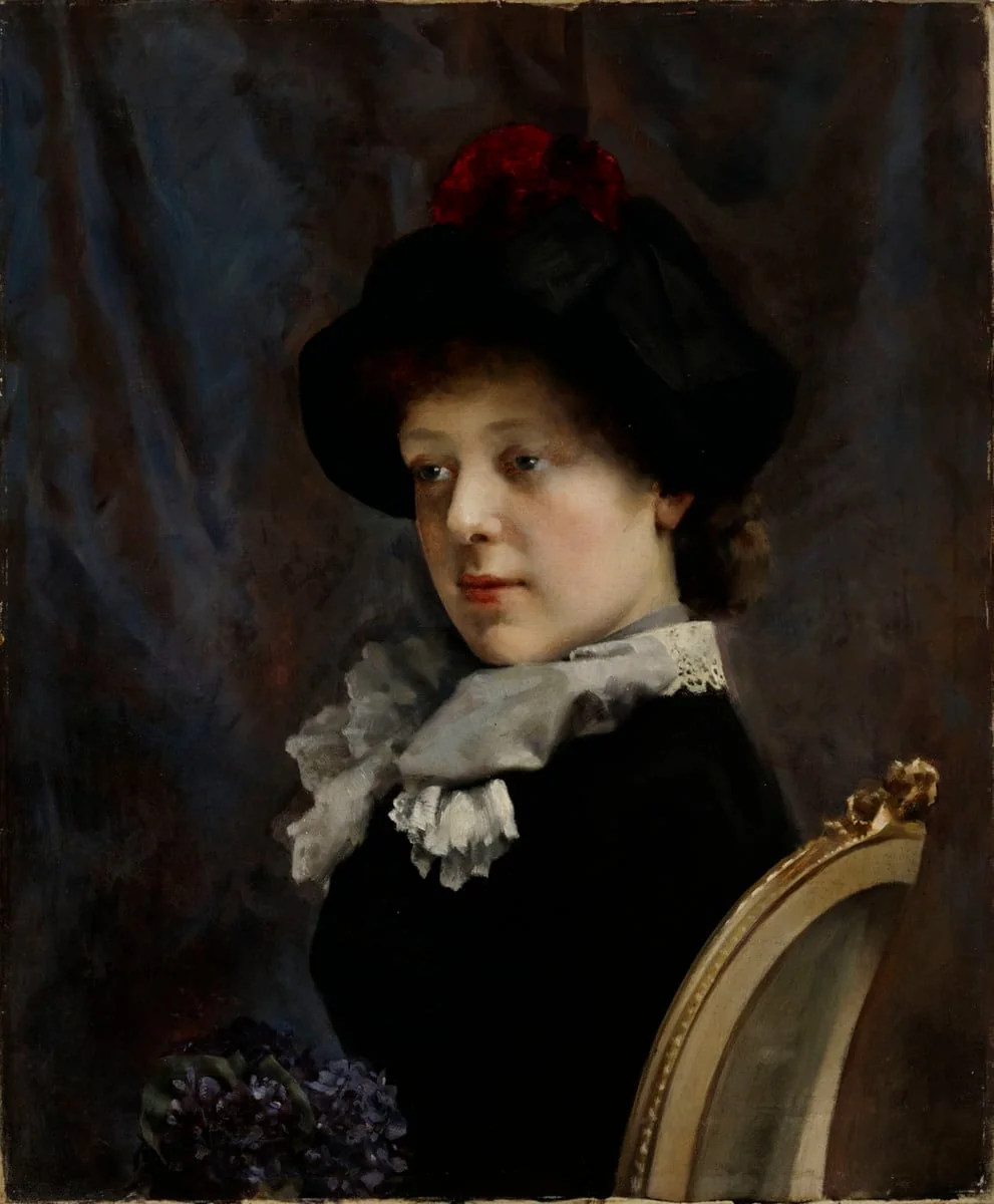 Naisen muotokuva, by Gunnar Berndtson, unspecified