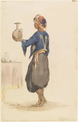 Nubian servant