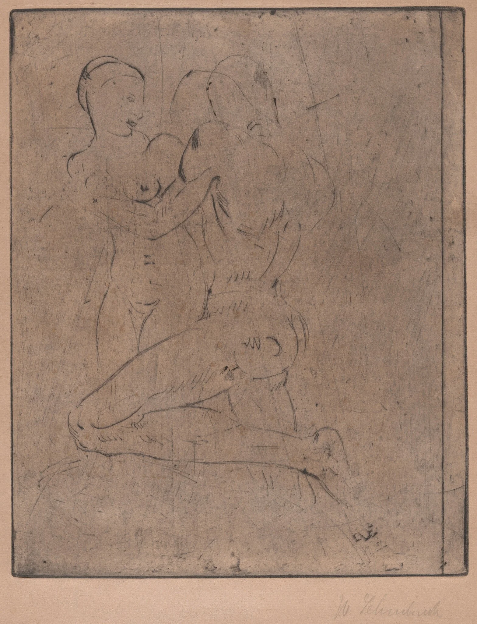 Rape II (Raub II, Weib halb)