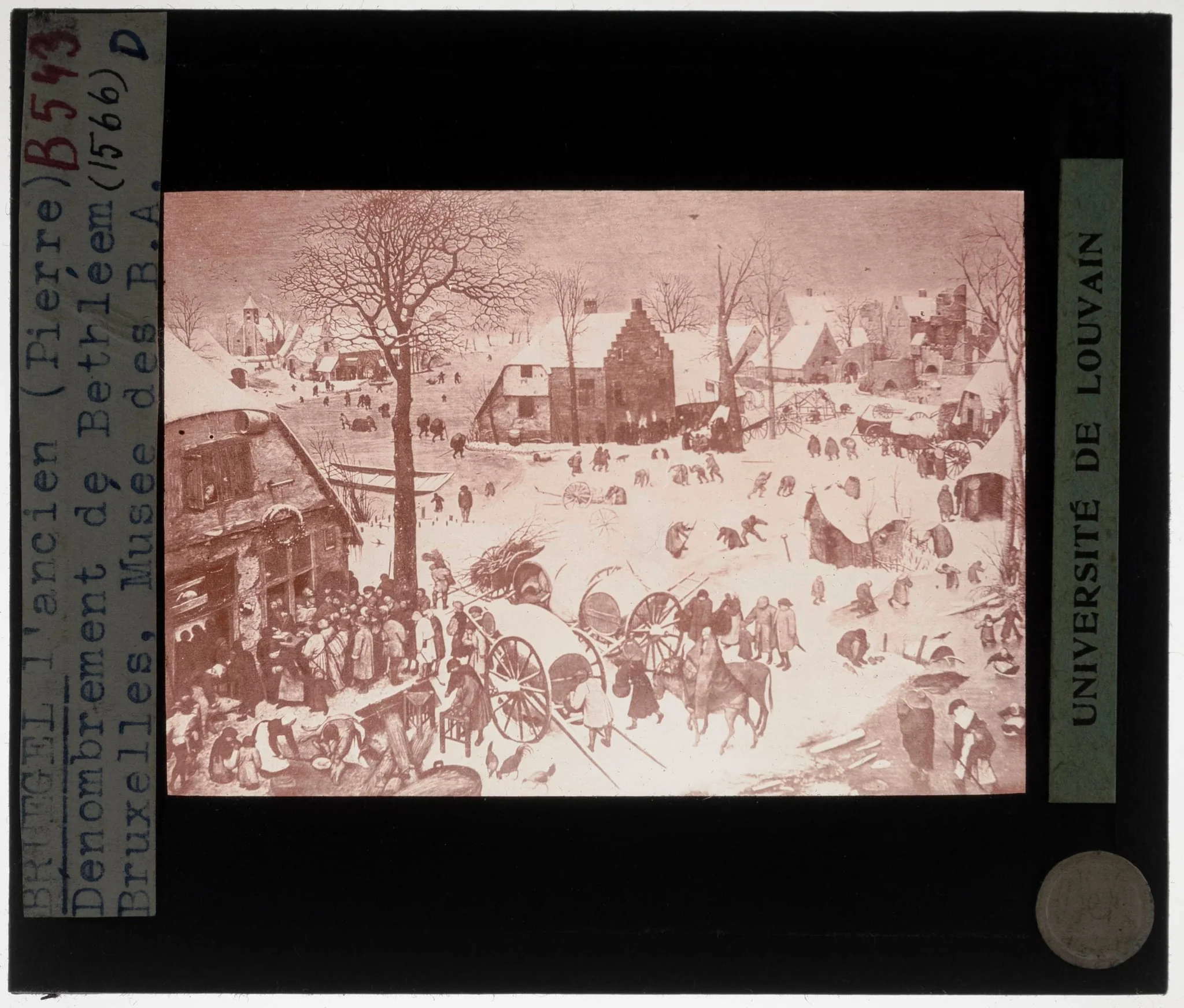 Pieter Brueghel the Elder. The census of Bethlehem, by Pieter Brueghel the Elder, unspecified, 1566