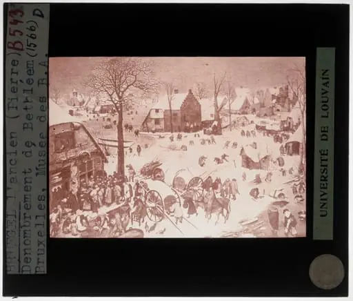 Pieter Brueghel the Elder. The census of Bethlehem