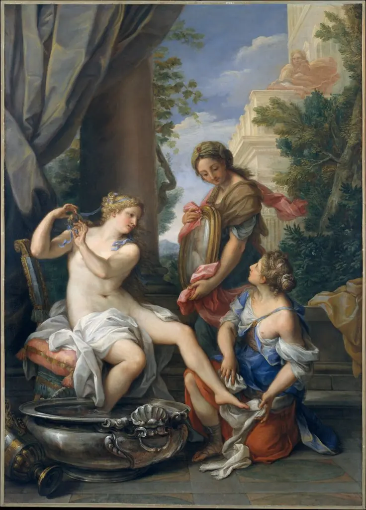 Bathsheba at Her Bath