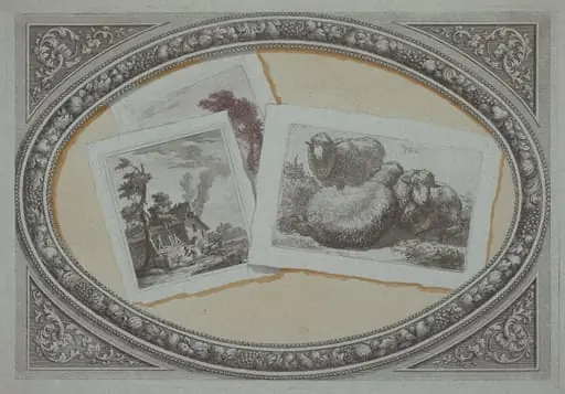 Trompe l'Oeil: Landscapes and Sheep, Using Original Copperplates
