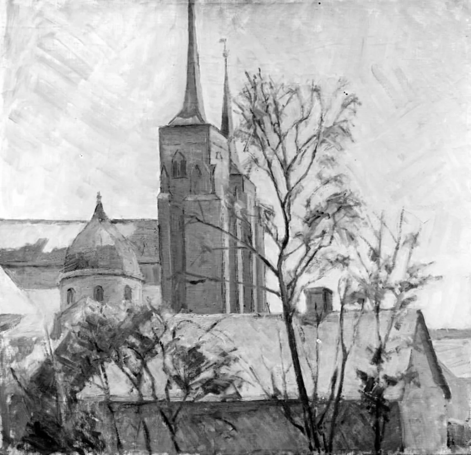 Roskilde Domkirke, by Unknown, 1938