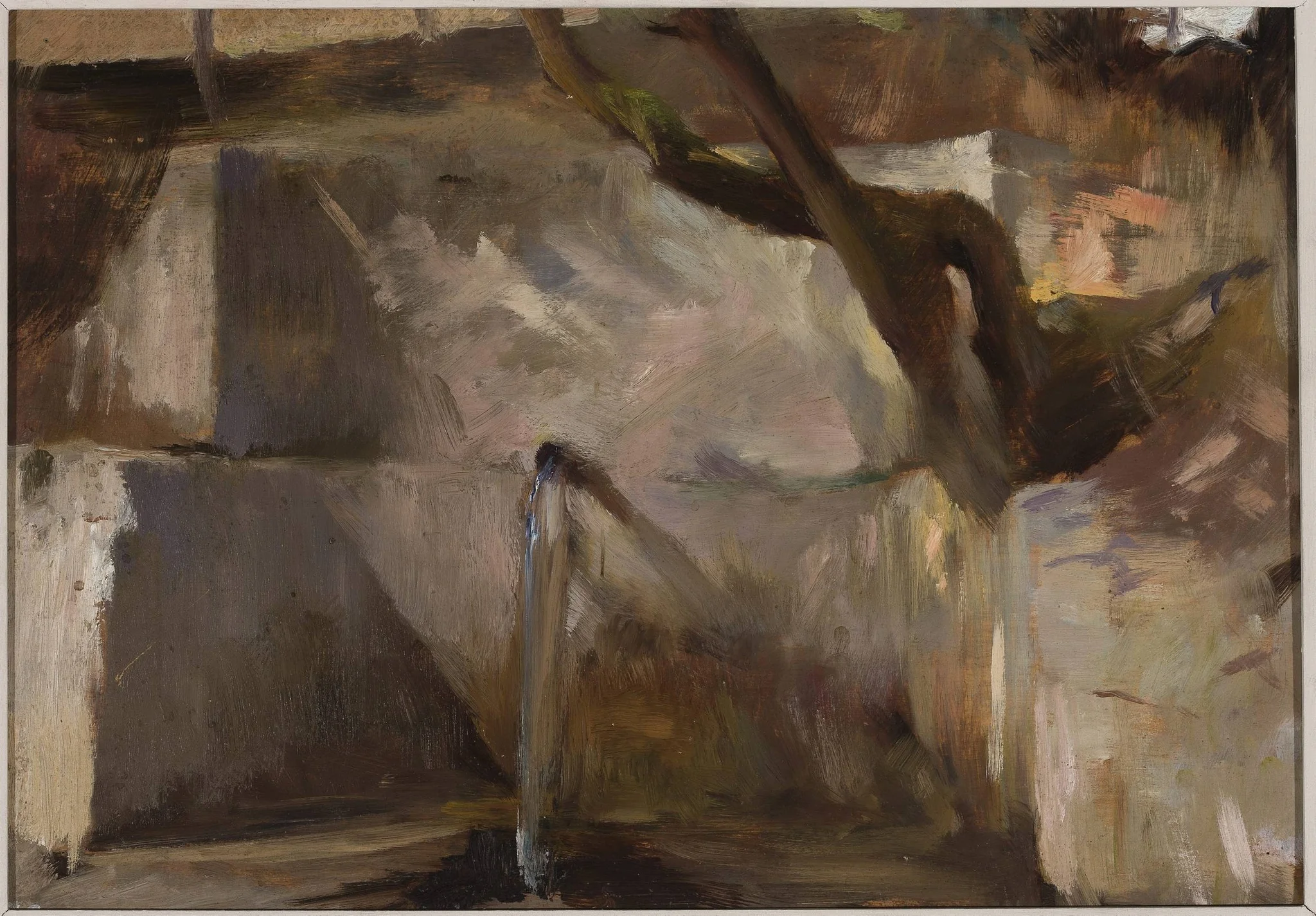 Fountain near Yalta. From the journey to Crimea