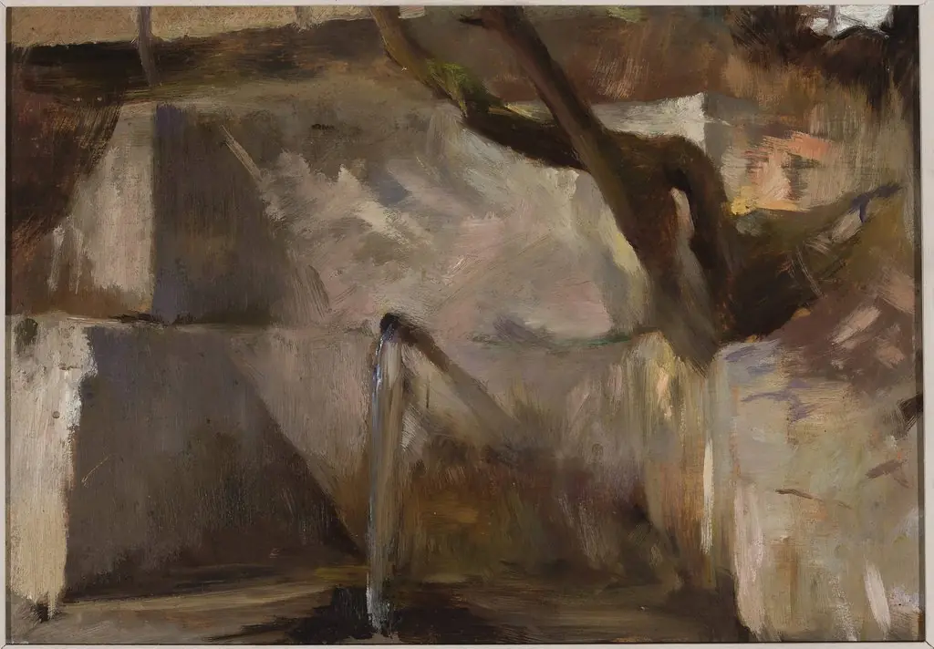 Fountain near Yalta. From the journey to Crimea