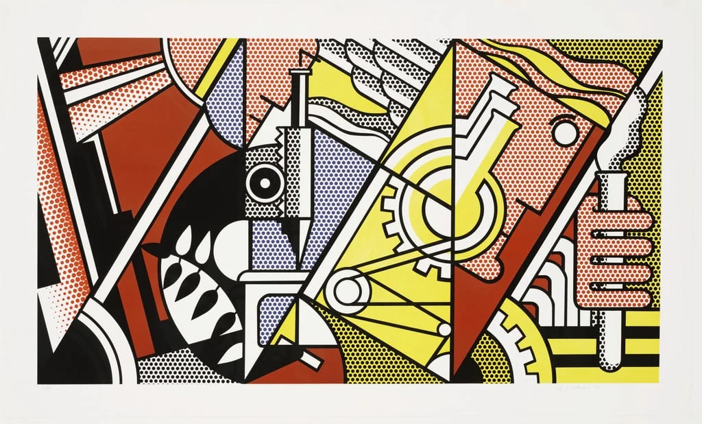 Untitled, by Roy Lichtenstein, ink, 1970