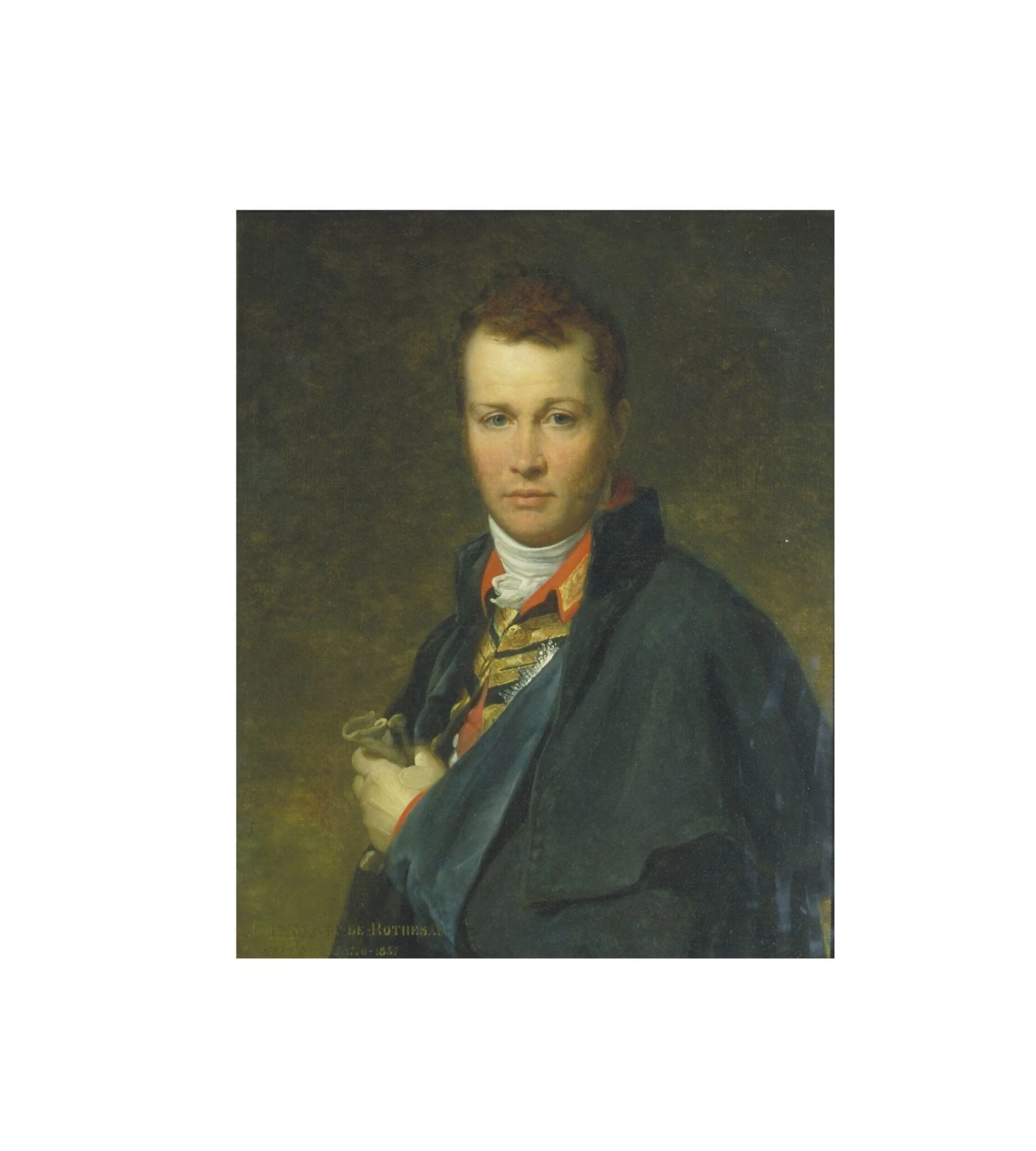 Portrait of Lord Stuart de Rothesay, by François-Pascal-Simon Gérard, oil, 1830