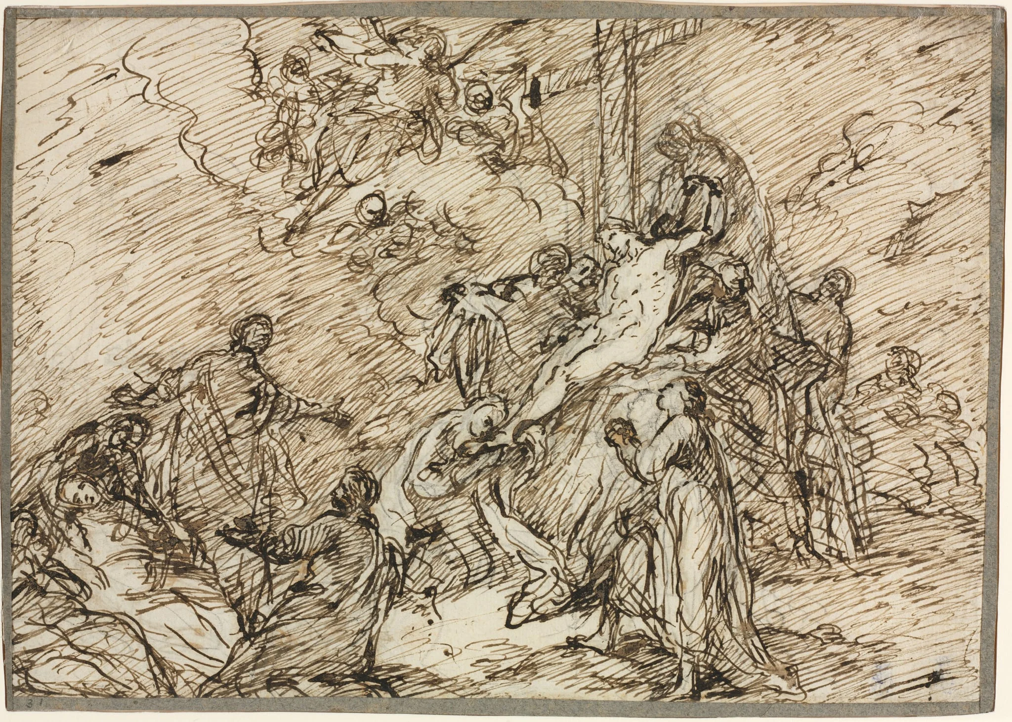 The Deposition (recto)
