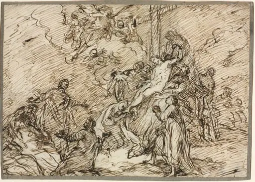 The Deposition (recto)