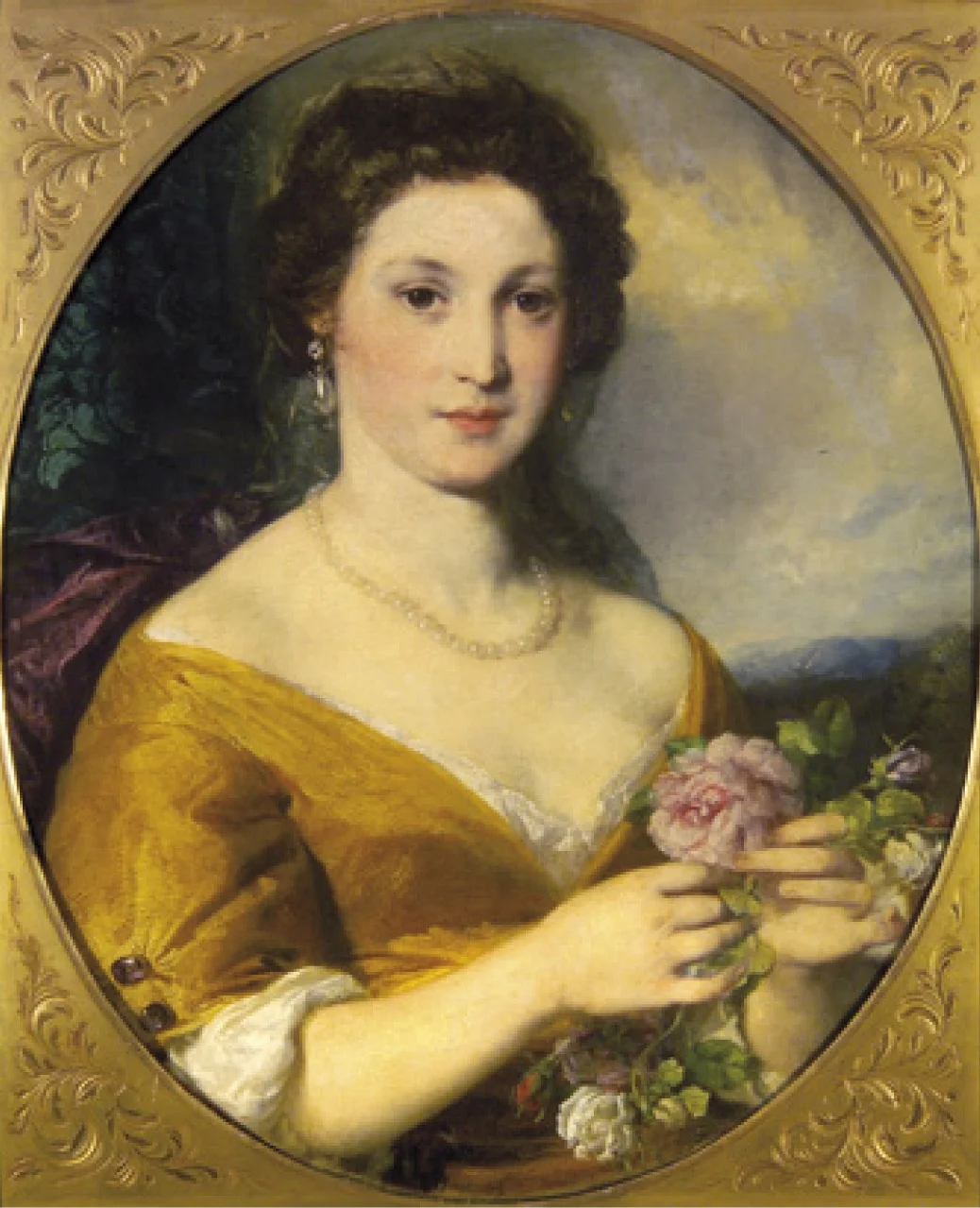 Woman Dressed in Yellow