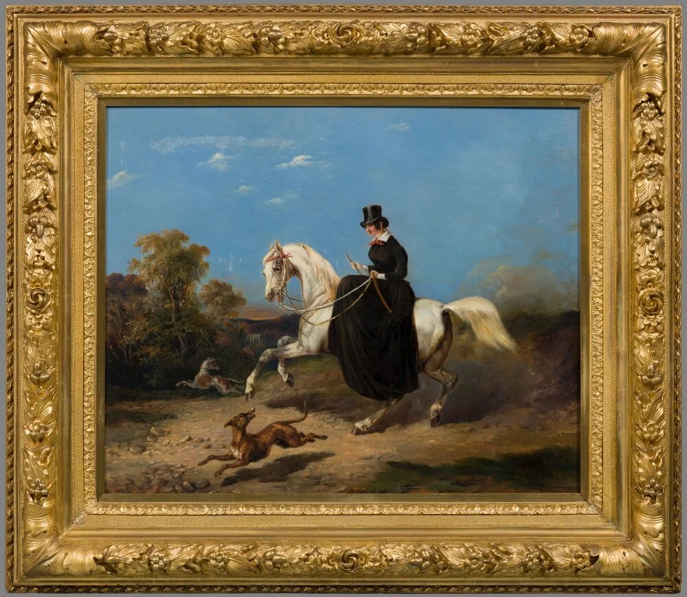 Portrait of a Riding Woman