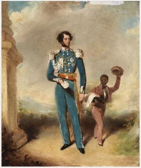 Portrait of C.H. Phipps, 1st Marquess of Normanby (1797-1863), Sketch, by Nicholas Joseph Crowley, oil, 1848