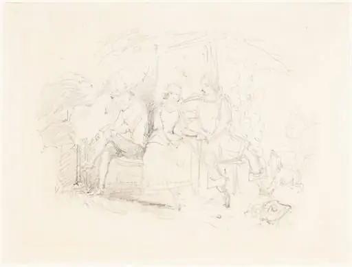 Lovers under a Tree