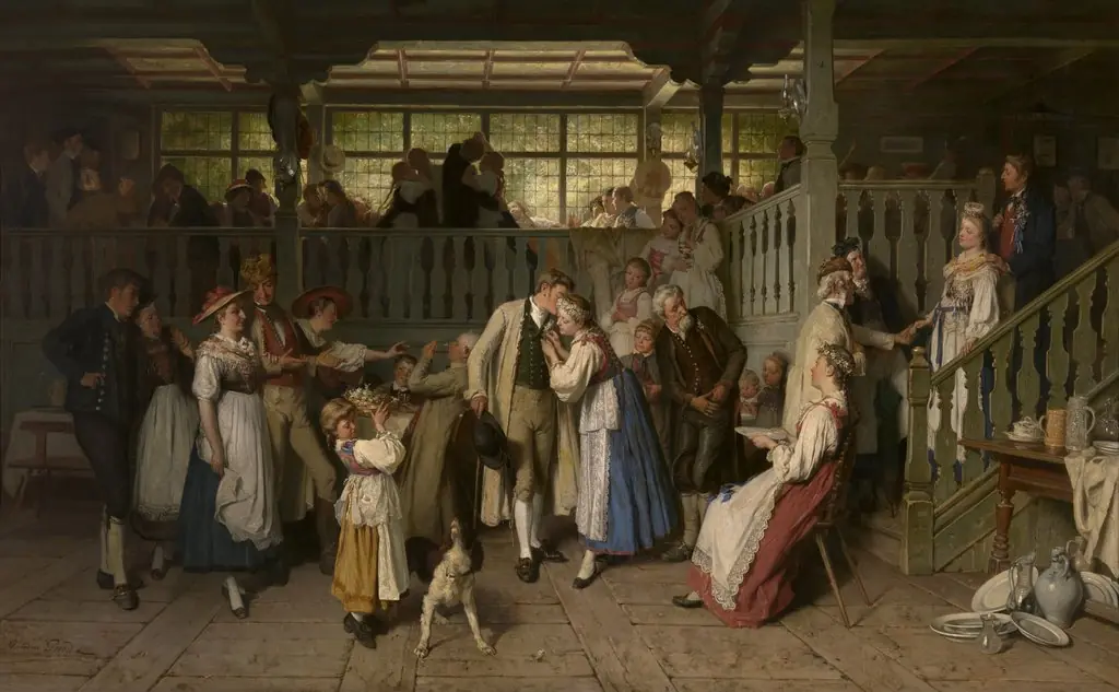 Guests at a Wedding