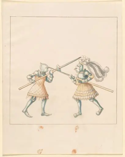 Foot Combat with Awl Pikes