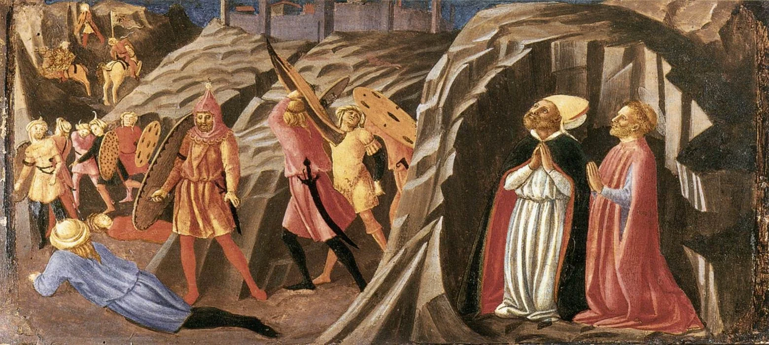 Saints Giusto and Clemente Praying for Deliverance from the Vandals