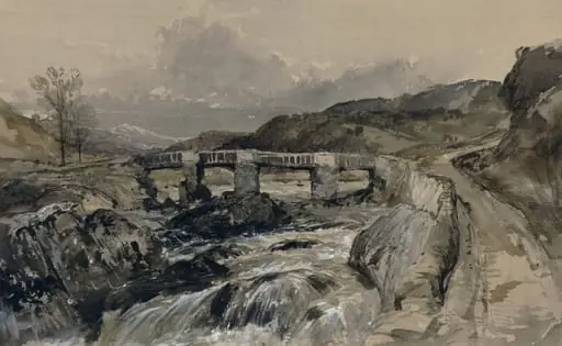 Bridge of the Lledr, North Wales