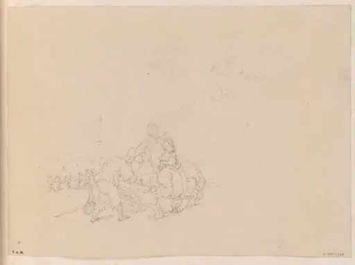 Chinese men surrounding a basket