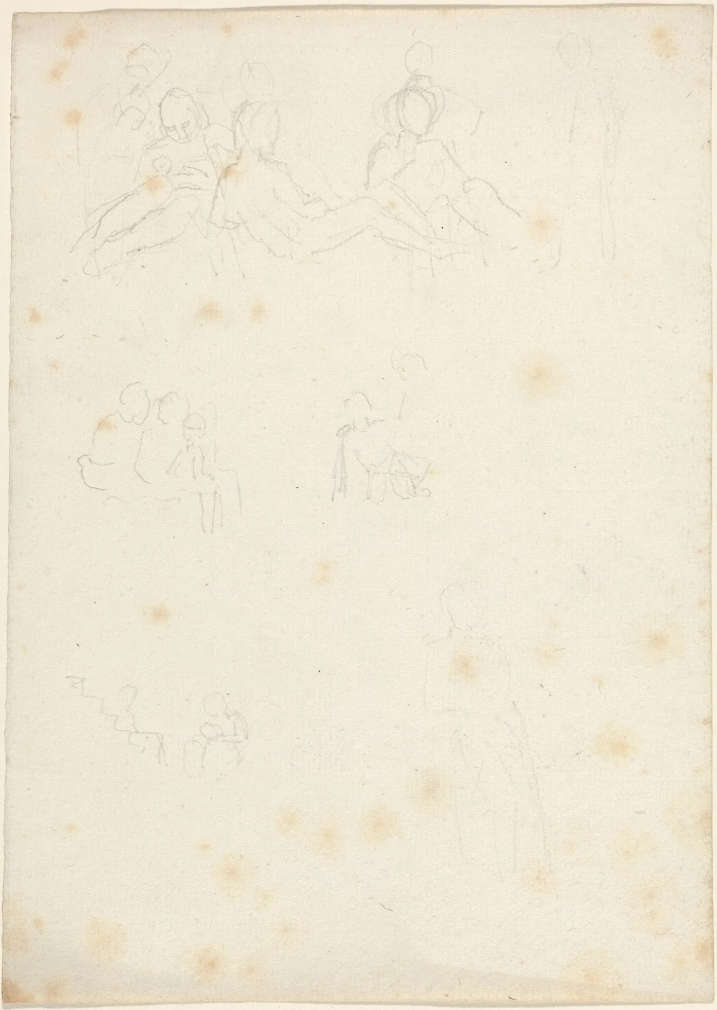 Studies of Seated and Reclining Figures