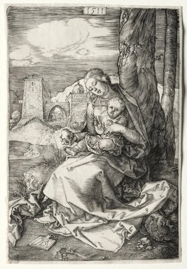 The Virgin and Child with the Pear, by Albrecht Dürer, 1511