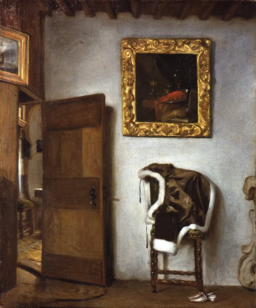 Interior with a Jacket on a Chair