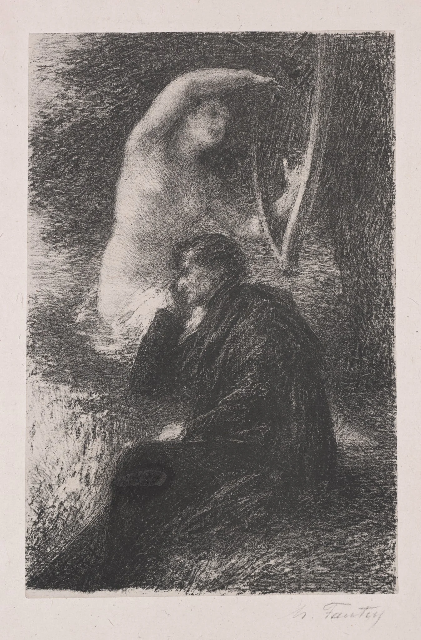 Lélio: The Aeolian Harp, by Henri Fantin-Latour, 1888