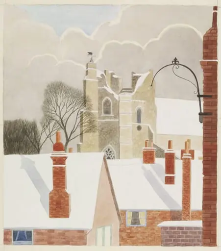 St. Bartholomew's Church from the South-West, Orford, Suffolk