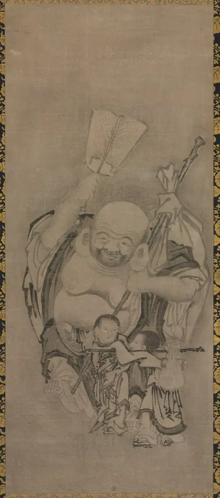 Hotei with Daoist Immortals: Hotei