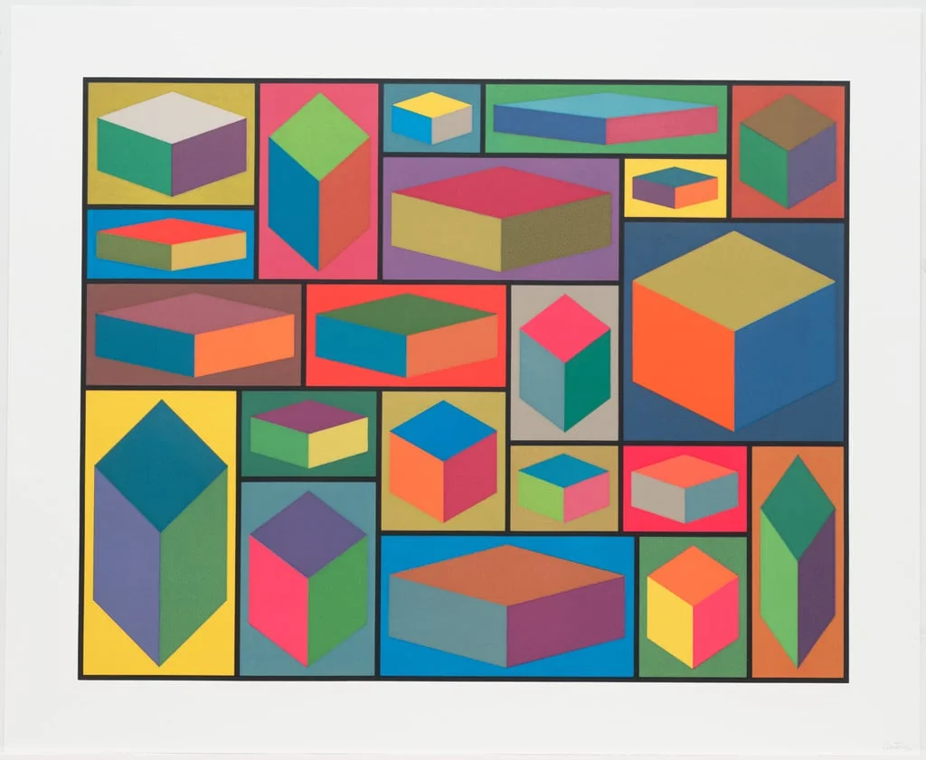 Untitled, by Sol LeWitt, 2001