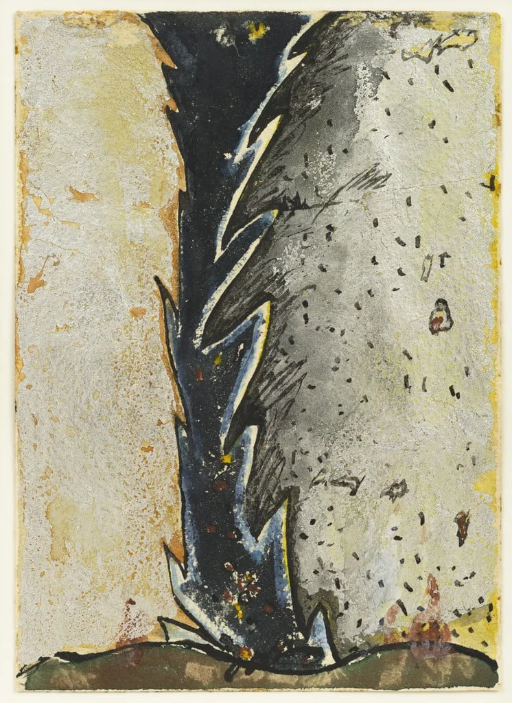 Untitled, by Arthur Dove, gouache, 1939
