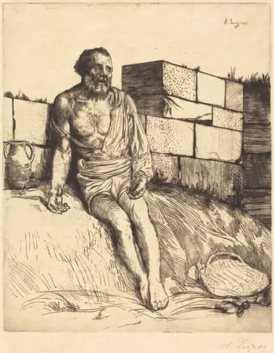 Job, 1st plate